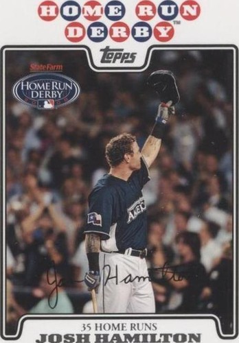 2008 Topps Updates & Highlights - Josh Hamilton #UH202