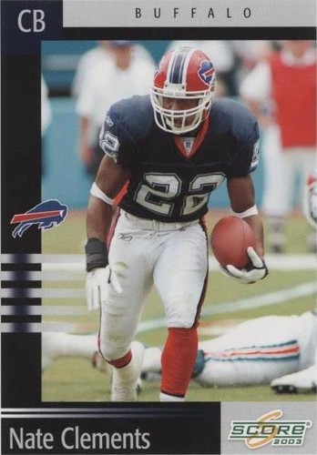 2003 Score Nate Clements #12