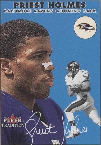 2000 Fleer Tradition Priest Holmes #64