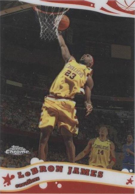 Topps LeBron James Basketball 2005-06 Season Sports Trading