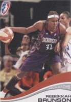 2007 Rittenhouse WNBA - Rebekkah Brunson #71