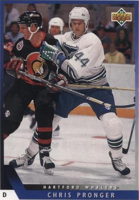 Cubierta superior 1993-94 - Chris Pronger #190