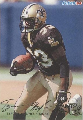 1994 Fleer Tyrone Hughes #325