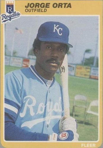 1985 Fleer - Jorge Orta #209