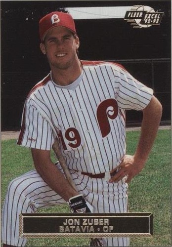 1992-93 Fleer Excel - Jon Zuber #89