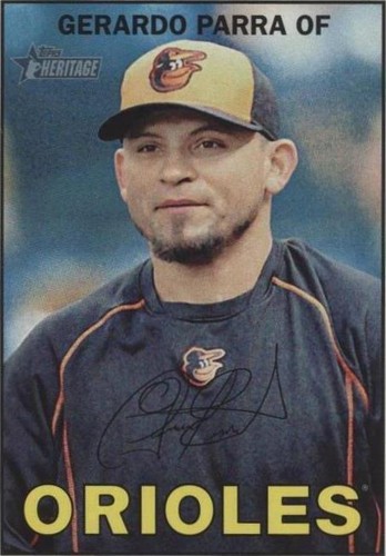 2016 Topps Heritage - Gerardo Parra #67