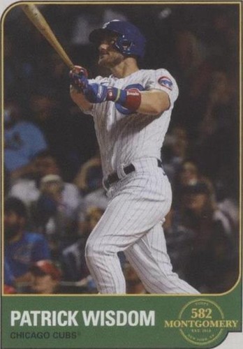 2022 Topps 582 Montgomery Club Set 1 - Patrick Wisdom #12