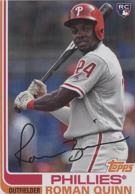 2017 Topps Archives - Roman Quinn #154