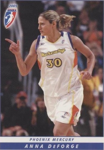2005 Rittenhouse WNBA - Anna Deforge #54