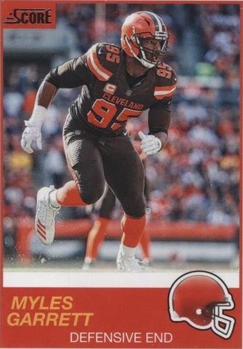 2019 Score Myles Garrett #109