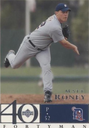 2003 Upper Deck 40 Man - Matt Roney #270
