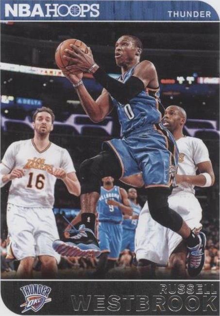 2014-15 NBA Hoops - Russell Westbrook #92