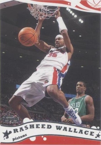 2005-06 Topps - Rasheed Wallace #154