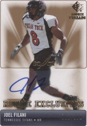 2007 SP Rookie Threads Joel Filani #RE-JF