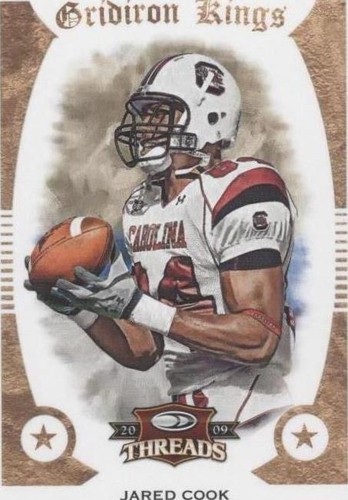 2009 Donruss Threads Jared Cook #22