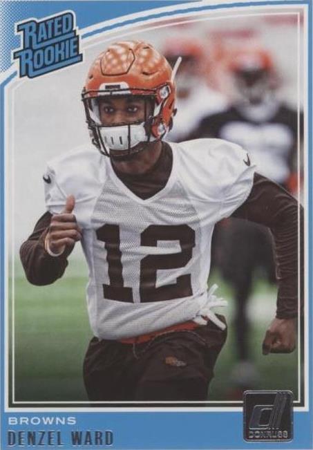 2018 Panini Donruss Denzel Ward #348