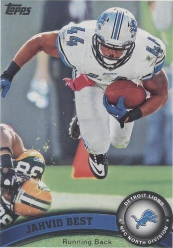 2011 Topps Jahvid Best #189
