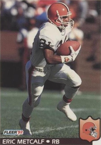 1992 Fleer Eric Metcalf #74