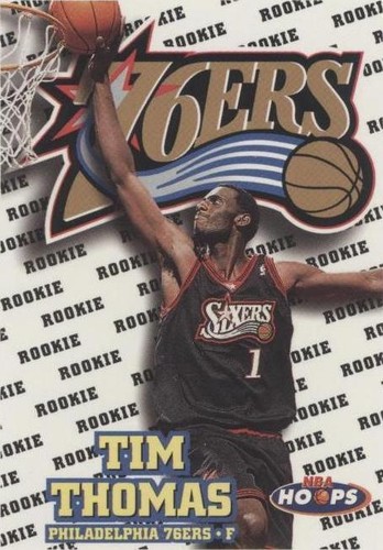 注目のブランド #171 97-98 Hoops NBA Thomas Tim Rookie Philadelphia Card その他