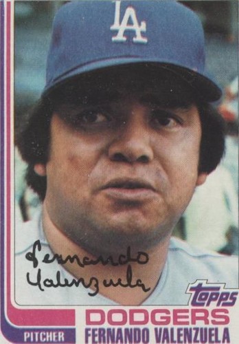 1982 Topps - Fernando Valenzuela #510