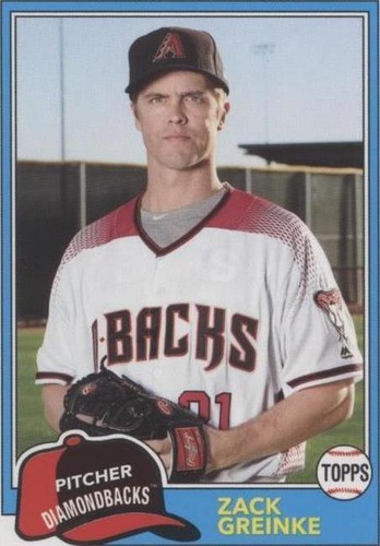 2018 Topps Archives - Zack Greinke #218