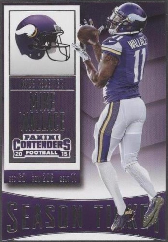 2015 Panini Contenders Mike Wallace #72