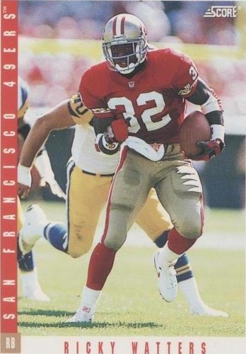 1993 Score Ricky Watters #3