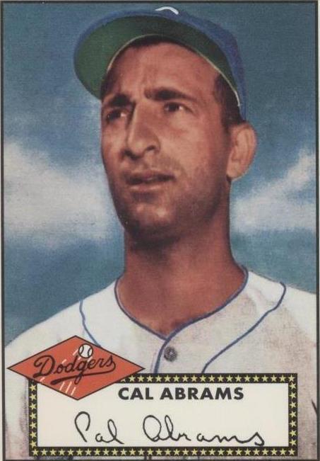 1995 Topps Archives Brooklyn Dodgers - Cal Abrams #34