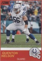 2019 Score Quenton Nelson #329