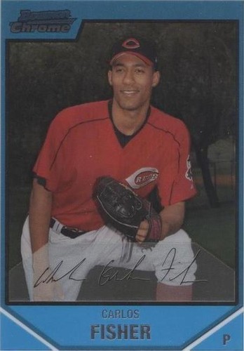 2007 Bowman Chrome - Carlos Fisher #BC115