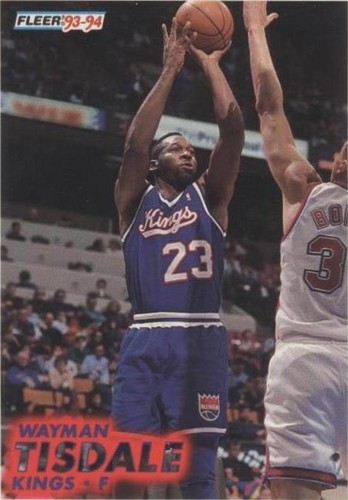 1993-94 Fleer - Wayman Tisdale #185