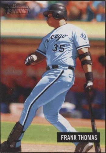 2005 Bowman Heritage - Frank Thomas #124