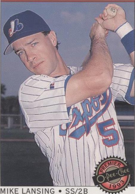 O-Pee-Chee Premier 1993 - Mike Lansing #82