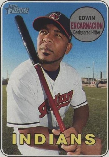 2018 Topps Heritage - Edwin Encarnacion #325
