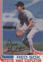 1982 Topps - Dave Stapleton #589