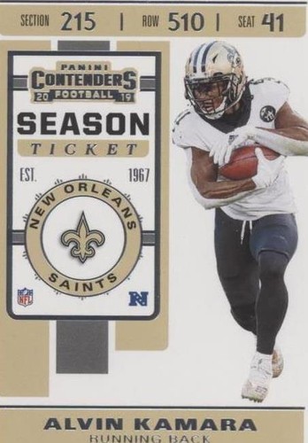 2019 Panini Contenders Alvin Kamara #79