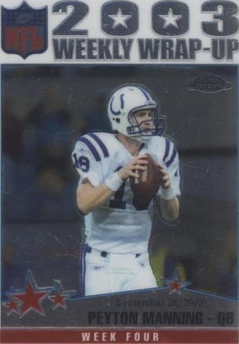 2004 Topps Chrome Peyton Manning #149