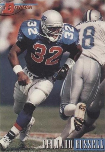 1993 Bowman Leonard Russell #25