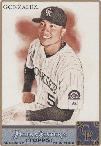2011 Topps Allen & Ginter's - Carlos Gonzalez #1