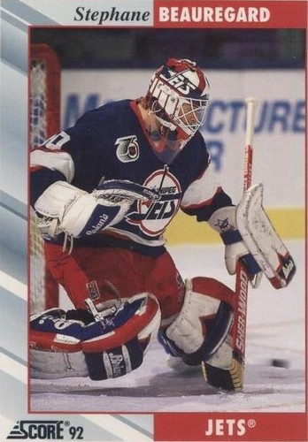 1992-93 Score - Stephane Beauregard #402