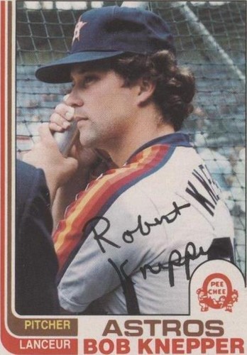 1982 O-Pee-Chee - Bob Knepper #389