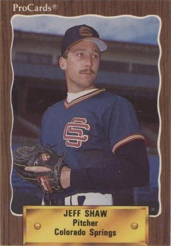 1990 ProCards Minor League - Jeff Shaw #33