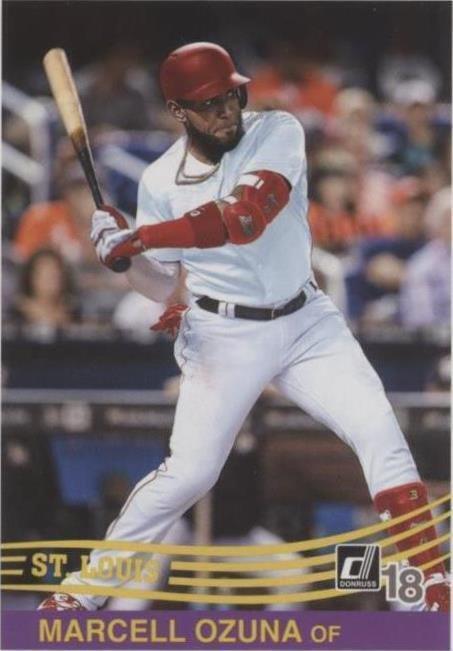 Panini Donruss 2018 - Marcell Ozuna #246