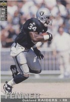 1995 Upper Deck Collector's Choice Update Derrick Fenner #U188