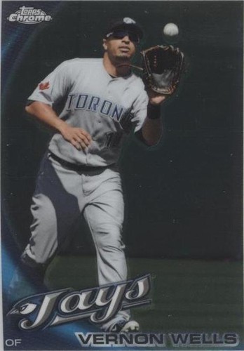 2010 Topps Chrome - Vernon Wells #51