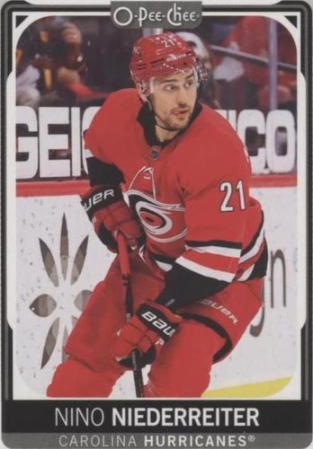 2021-22 O-Pee-Chee - Nino Niederreiter #274