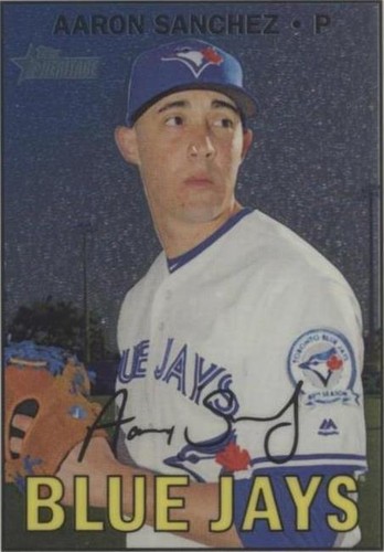 2016 Topps Heritage High Number - Aaron Sanchez #THC-722