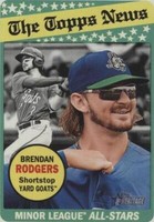 2018 Topps Heritage Minor League Edition - Brendan Rodgers #184