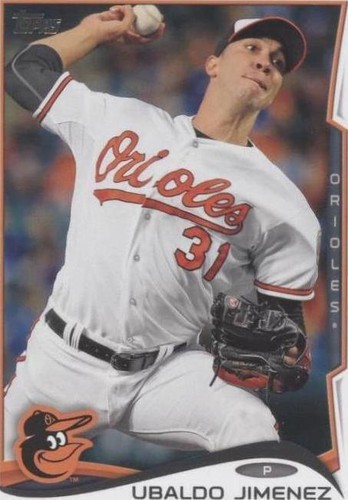 2014 Topps Update Series - Ubaldo Jimenez #US-23