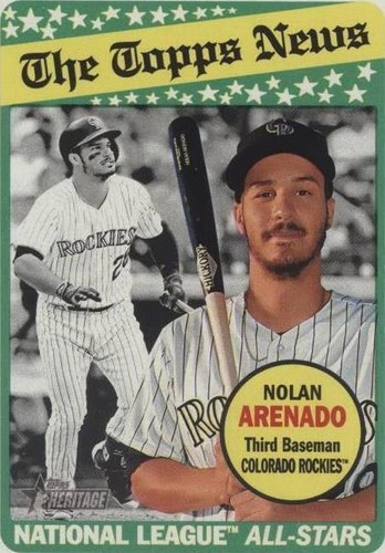 2018 Topps Heritage - Nolan Arenado #112